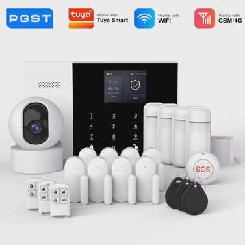 Slimme Alarmset met WiFi, GSM & Tuya Compatibiliteit - Inclu, Verzenden, Nieuw