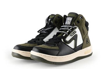 Replay Hoge sneakers Jongens in maat 32 Groen, Jongen of Meisje, Schoenen, Zo goed als nieuw, Verzenden