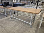 Verrijdbare tafel 250x110x101 cm, gebruikt per stuk, Ophalen of Verzenden, Gebruikt, Overige typen