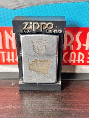Zippo - J02-Graf Zeppelin - Zonder minimumprijs - Aansteker, Verzamelen, Nieuw