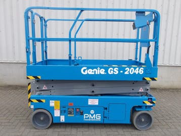 Hoogwerker schaar Genie GS2046 2014 8,10m werkhoogte gekeurd, Zakelijke goederen, Machines en Bouw | Liften, Steigers en Ladders