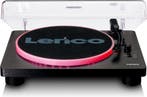 Lenco LS-50LEDBK Platenspeler met ingebouwde Speakers LED, Audio, Tv en Foto, Platenspelers, Verzenden, Nieuw