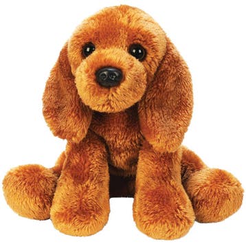 Tekkel knuffel - pluche - 13 cm - hondenknuffel, Verzenden, Nieuw
