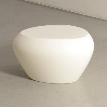 Lonc Teaser design poef, wit, 58 x 58 x 34 cm, Ophalen of Verzenden, Nieuw in verpakking
