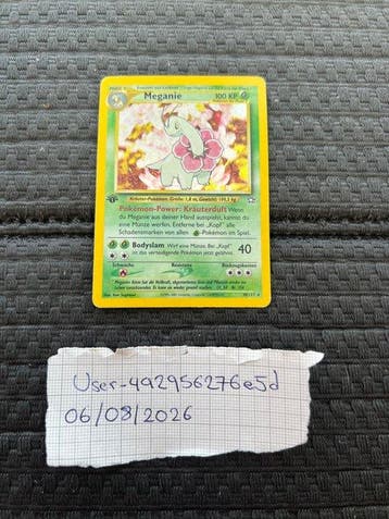 Pokémon - 1 Card - Meganie 10/111 First edition, Foil - WOTC, Nieuw