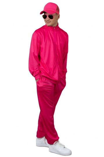 Trainingspak heren neon pink, Ophalen of Verzenden, Nieuw