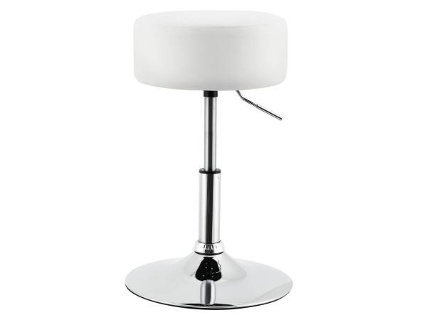 Veiling - Draaibare Kaptafelkruk / Kruk Tonia - Wit - ø 38,, Huis en Inrichting, Krukjes