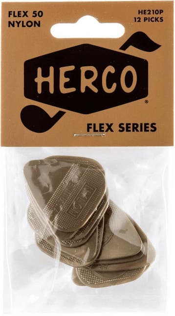 Herco flex 50 plectrum 0.73 mm 12-pack, Muziek en Instrumenten, Instrumenten | Toebehoren, Ophalen of Verzenden, Nieuw, Elektrische gitaar