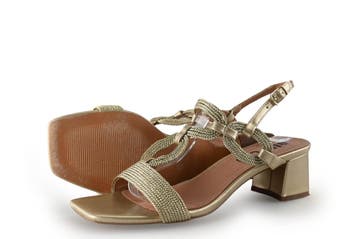 Bibi Lou Sandalen in maat 40 Goud, Overige kleuren, Verzenden, Bibi Lou, Sandalen of Muiltjes