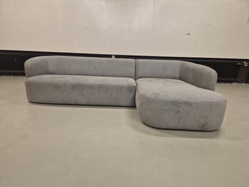 30% KORTING - SHOWROOM OUTLET - HOEKBANK TYGO - GRIJS -SALE, Hout, 250 tot 300 cm, Nieuw, 150 cm of meer