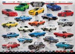 American Muscle Car Evolution (Voertuigen, Puzzels), Ophalen of Verzenden, Nieuw