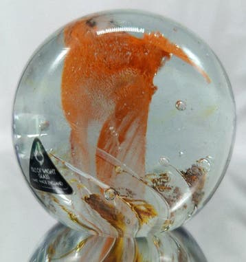 Isle of Wight Glass. - NO RESERVE! - Met sticker. -, Antiek en Kunst, Antiek | Glas en Kristal