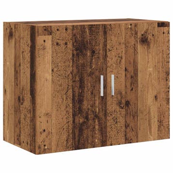 vidaXL Wandkast Oud hout 80 x 42,5 x 64 cm Bewerkt hout, Minder dan 50 cm, Verzenden, Nieuw, Minder dan 100 cm