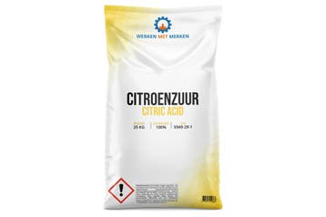 Wmm Chemie Handel Citroenzuur 25 kg, zak, Verzenden, Nieuw