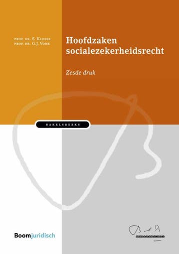 Hoofdzaken socialezekerheidsrecht 9789462909199, Zo goed als nieuw