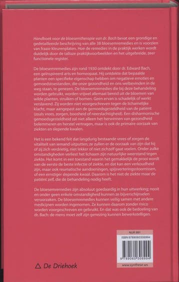 Handboek voor de bloesemtherapie van dr. Bach 9789060306994, Boeken, Verzenden, Gelezen, P.M. Chancellor