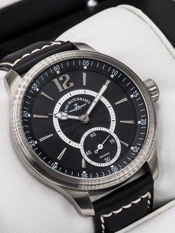 Zeno-Watch Basel - Retro Pilot Winder - Zonder minimumprijs, Nieuw