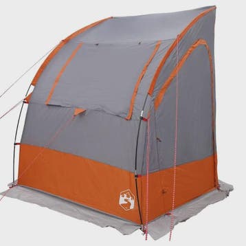 Grijze en Oranje Achterkleptent - 194 x 180 x 210 cm Taffeta, Verzenden, Nieuw