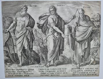Gerard de Jode (1509 - 1591) - filigrana Davide, Daniele ed