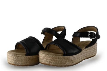 Timberland Sandalen in maat 39½ Zwart, Kleding | Dames, Verzenden, Zwart, Sandalen of Muiltjes, Zo goed als nieuw