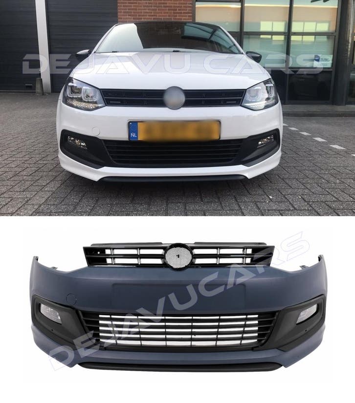 R Line Look Voorbumper voor Volkswagen Polo 6R / 6C, Auto diversen, Tuning en Styling, Ophalen of Verzenden