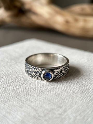 Zonder minimumprijs - Ring - 18 karaat Zilver, Geel goud -, Nieuw