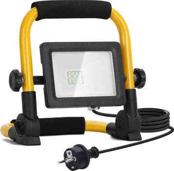 Bouwlamp LED - Werklamp - IP44 - 10W - Aigostar, Verzenden, Zo goed als nieuw