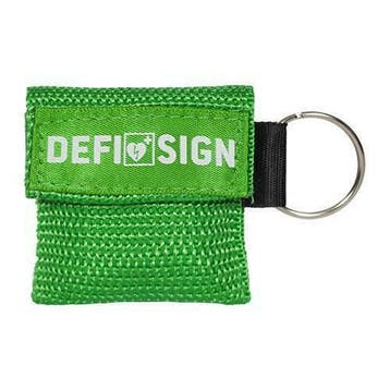 Defisign - Kiss of Life - beademingsmasker in sleutelhanger, Diversen, Braces, Verzenden, Nieuw