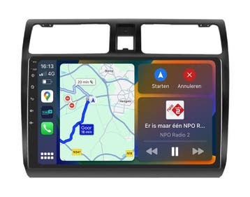 Suzuki Swift Navigatie Radio met Apple Carplay Android Auto, Auto diversen, Autoradio's, Ophalen of Verzenden, Nieuw
