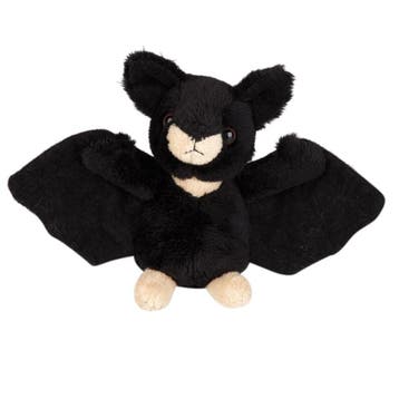 Vleermuis knuffel - pluche - 15 cm - bruin - dierenknuffel, Verzenden, Nieuw