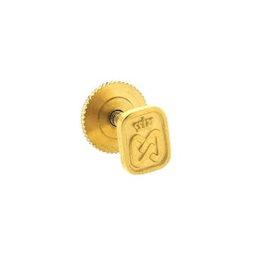 Gouden jubileum speld Albert Heijn (Broche), Ophalen of Verzenden, Gebruikt, Goud, Goud