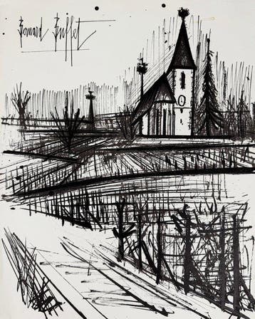 Bernard Buffet (1928-1999) - LAlsace