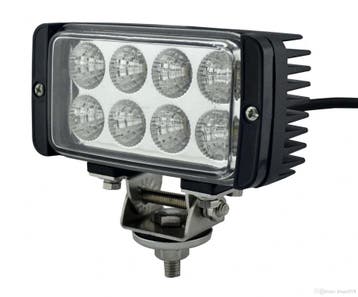 LED SPOT - 8 x 3 watt - front light - WIT - OFF-ROAD, Ophalen of Verzenden