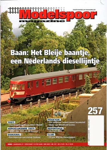 Modelspoor Magazine - 257 2025, Verzenden, Nieuw, Sport en Vrije tijd