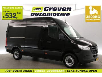 Mercedes-Benz Sprinter 2.2 CDI L2H2 164PK | 3500kg, Automaat, Euro 6, Zwart, Mercedes-Benz