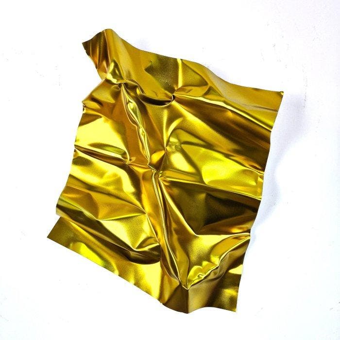 José Soler Art - Steel Silk. Gold, Antiek en Kunst, Kunst | Designobjecten