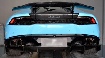 Carbon diffuser Lamborghini Huracan, Verzenden
