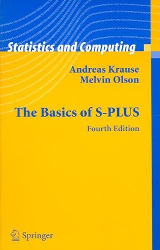 The Basics of S PLUS 9780387261096, Zo goed als nieuw
