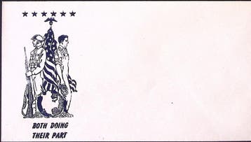 Amerikaanse envelop WWII (lijst optie), Verzenden