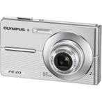 Olympus FE-20 Digitale Compact Camera - Zilver (In doos), Verzenden, Zo goed als nieuw