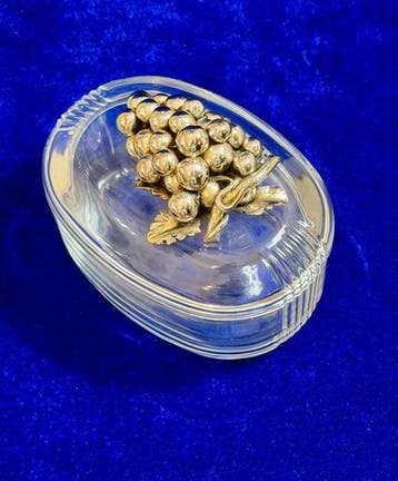 Valenti Argenti - Schotel - Kristal, .800 zilver -