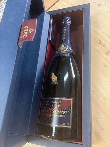 2015 Pol Roger, Ser Winston Churchill - Champagne - 1 Magnum, Nieuw