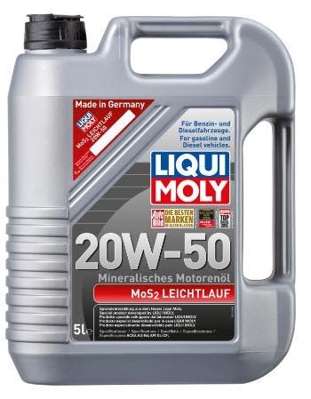 Motorolie Liqui Moly Mos2 Lage-Viscositeit 20W50 A3/B4 5L, Verzenden, Nieuw