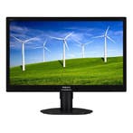 Philips Brilliance 241B4LPYCB1920x1080 - DP - DVI - VGA - Zw, Verzenden, Refurbished