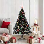 vidaXL Kunstmatig Voorverlicht Kerstboom met 150 LED Zwart, Diversen, Kerst, Verzenden, Nieuw