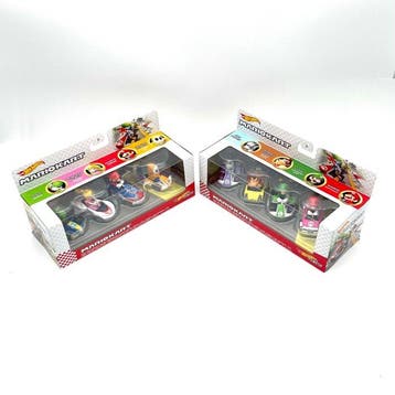 Hot Wheels 1:64 - Modelauto (2) - Hot Wheels Mario Kart, Nieuw