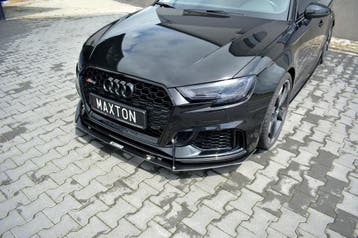 Maxton Front Racing Splitter V.1 Audi RS3 Sportback 8V, Auto diversen, Verzenden