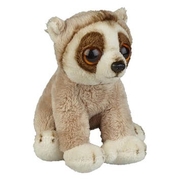 Slow Lorie knuffel - pluche aapje - 15 cm - primaat, Verzenden, Nieuw