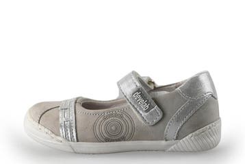 Develab Ballerinas Meisjes in maat 24 Zilver, Kinderen en Baby's, Jongen of Meisje, Zo goed als nieuw, Verzenden, Develab