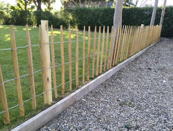 ROBINIA hout: Schapenhek, Tuinpoort, Palen | hekwerk tuinhek, Met poort, Nieuw, Ophalen of Verzenden, Tuinhek